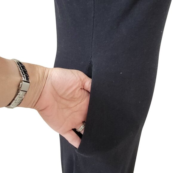 code x mode Size XS Black Short Sleeve T Shirt Dress with Pockets, Gently Used - Picture 7 of 11